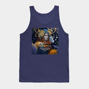 March Renewal zodiac Tank Top